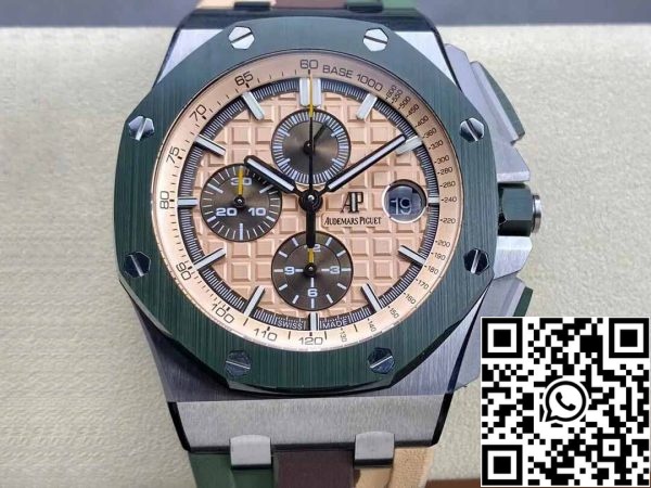 2 50 43c1bbb3 7100 44e9 b1e9 1ab39fa4df9b Audemars Piguet Royal Oak Offshore 26400SO.OO.A054CA.01 1:1 Best Edition APF Factory Beige Dial