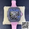 2 50 d38a8937 2589 4a93 86ba a2b176fa2a9f Richard Mille RM35-02 1:1 Best Edition T+ Factory NTPT Hiilikuitu Vaaleanpunainen kuminauha