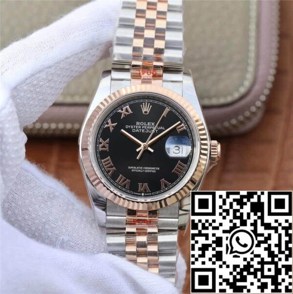 2 50 de605a3b fa03 40ac 9eb6 d6dcbf84f496 Rolex Datejust 116231 36MM 1:1 Best Edition GM Factory Черный циферблат