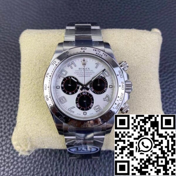 2 50 e27a437d 5ed9 40d2 af10 808d7bd63961 Rolex Cosmograph Daytona 1:1 Beste Editie Schone Fabriek V3 Roestvrij Staal Witte Wijzerplaat