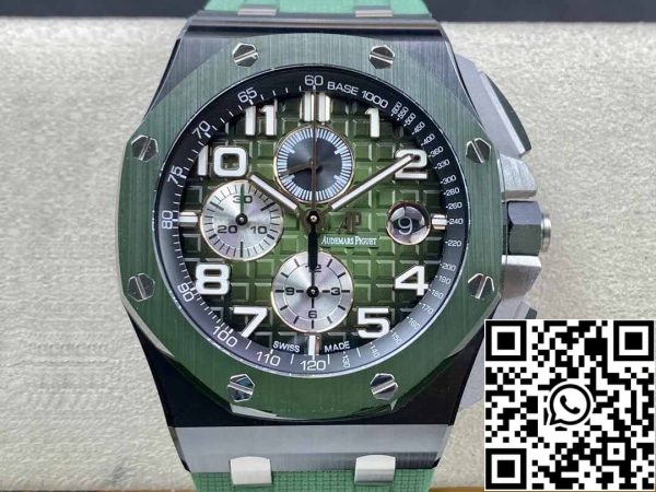 2 51 07e1b578 7f5d 4337 a9e8 9b6369a6455e Audemars Piguet Royal Oak Offshore 26405CE.OO.A056CA.01 1:1 Mejor Edición APF Fábrica Bisel Cerámico