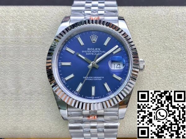 2 53 Rolex Datejust M126334-0002 1:1 Best Edition GM Factory kék számlap