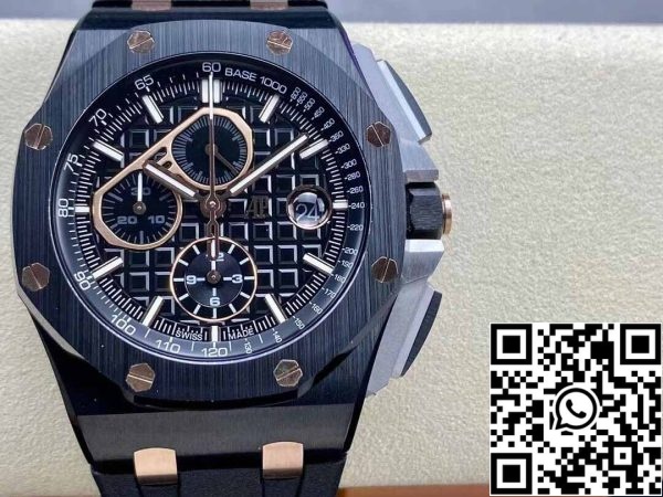 2 53 21b62cd3 51e5 41b8 a1fe d7d0d0c7ef58 Audemars Piguet Royal Oak Offshore 26405CE.OO.A002CA.99.99 1:1 Best Edition APF Factory Black Dial