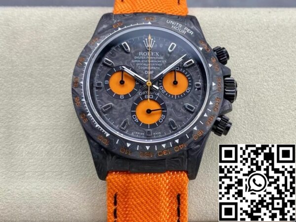 2 53 2af10971 964a 4d81 a301 adf7234cbf1b Rolex Daytona Cosmograph Diw Custom Version 1: 1 Best Edition Noob Factory Orange Strap