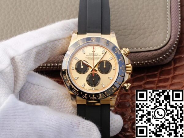 2 53 92a8330a 6020 4734 999d f682ef60a112 Rolex Daytona Cosmograph 116518ln 1:1 Best Edition JH Factory V6 Yellow Gold Dial