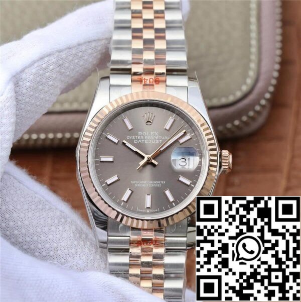 2 53 b586307d 9afd 4a48 8103 e7bd973ec262 Rolex Datejust M126231-0013 36MM 1:1 Best Edition GM Factory Rose Gold