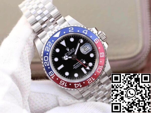 2 53 c1ea161d 0811 40a0 a926 608379c362a1 Rolex GMT-Master II 126710BLRO GM Factory 1:1 Best Edition svájci ETA2836 fekete számlapú Rolex GMT-Master II 126710BLRO GM Factory 1:1 Best Edition svájci ETA2836 fekete számlap