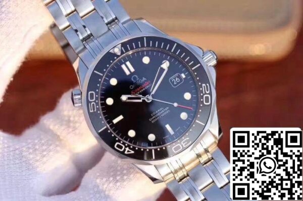 2 549 Omega Seamaster Diver 300m 212.30.41.20.01.003 MKS Factory Relojes Mecánicos 1:1 Mejor Edición suiza ETA2824 Esfera Negra