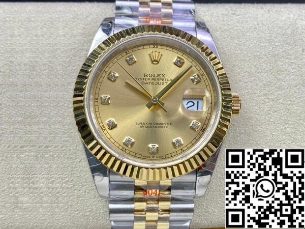 2 54 040057d5 a86e 41e4 8ab7 2df4d4165545 Rolex Datejust M126333-0012 1:1 Najboljša izdaja GM Factory Rumeno zlato