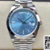 2 54 6b029635 ab86 4564 a24c 3bbe2e095ead Rolex Day Date 228206 1:1 Best Edition EW Factory Quadrante blu ghiaccio