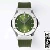 2 54 a7ec864d 13c0 41fe a538 492d00186eb0 Hublot Classic Fusion 542.NX.8970.RX 42MM 1:1 Best Edition HB Factory Quadrante verde