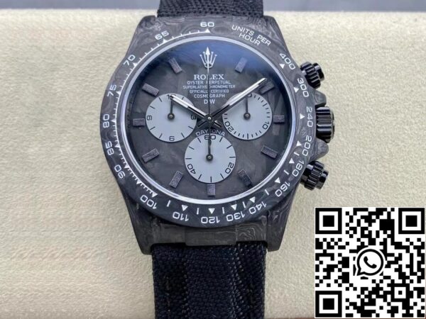 2 55 116aa694 e345 4054 8d68 7e9b2243bb0b Rolex Daytona Cosmograph Diw Custom Version 1:1 Best Edition Noob Factory Musta hihna