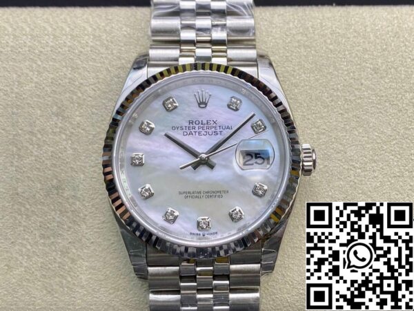 2 55 6ede439a 6e47 40bd bf57 327e400a6322 Rolex Datejust 178384-NG-63160 31MM 1:1 Best Edition EW Fabriek Zilverkleurige Witte Wijzerplaat