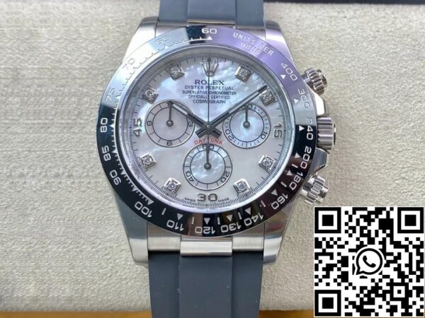 2 55 9a2be019 cc49 4392 94f5 2b08a9ec8727 Rolex Cosmograph Daytona M116519LN-0026 1:1 Best Edition Clean Factory gumipántos, tiszta gyári kiadás