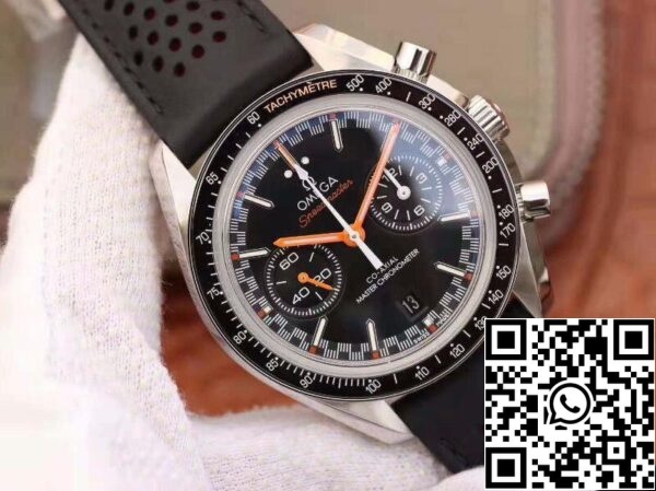 2 565 Omega Speedmaster Racing 329.32.44.51.01.001 OM Factory 1:1 Mejor Edición ETA9900 suizo