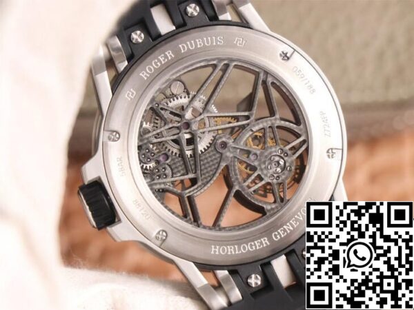 2 57 1169c764 1eb5 454f aa3e 5892ff4a66c6 Roger Dubuis Excalibur Spidr RDDBEX0479 1:1 Best Edition JB Factory Tourbillon Nero Cinturino