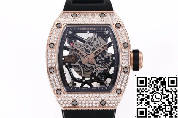 2 57 12f946d2 46b1 4829 ab16 05a362d5aaf6 Richard Mille RM035 Americas 1:1 Best Edition KV Factory Diamond Case