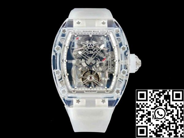 2 57 58d940fb 4d7f 461e a1d8 6ab90268a84c Richard Mille RM 56-01 Tourbillon 1:1 Best Edition RM Factory Transparent Case