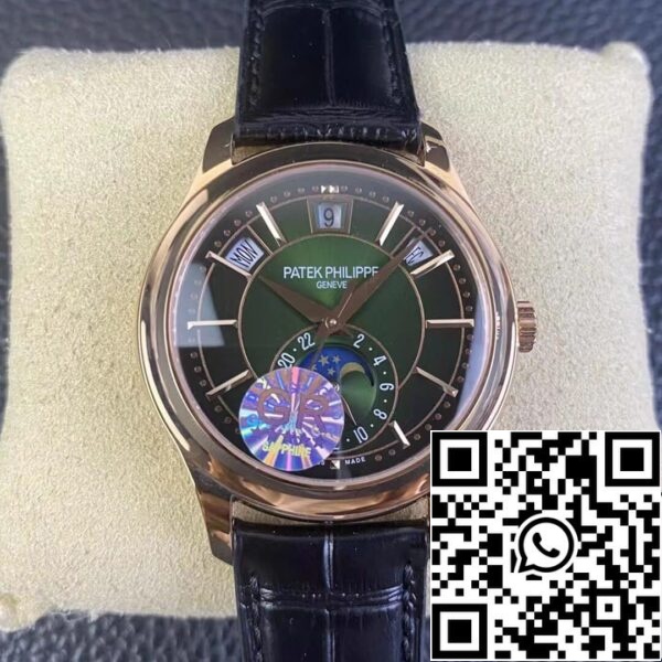 2 57 ad1ee18e 12bd 4848 b35d 1d8d642f8de6 Patek Philippe Complications 5205R-011 1:1 Best Edition GR Factory V2 Vihreä kellotaulu