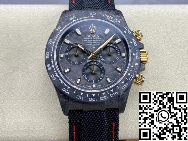 2 57 c27a9c7a b8cc 4504 96cc f54404426407 Rolex Daytona Cosmograph 1:1 Best Edition Diw Custom Version Fibra de carbono