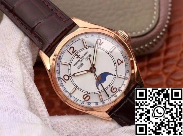 2 584 Vacheron Constantin FiftySix Day-Date 4000E/000R-B438 1:1 Най-добро издание Швейцарска ETA2460-QCL