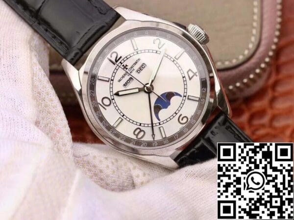 2 585 Vacheron Constantin FiftySix Day-Date 4000E/000A-B439 1:1 Best Edition Swiss ETA2460-QCL White Dial Βαθμολογήθηκε 5 στα 5 με βάση 5 αξιολογήσεις πελατών