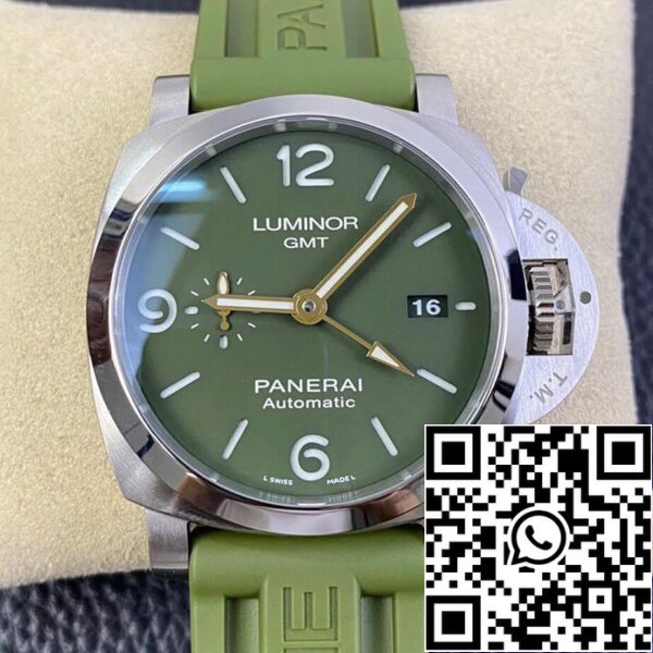 2 58 8eeb6976 2b2e 41d7 a8ba fe7a91c2530a Panerai Luminor PAM01056 1:1 Best Edition VS Factory Cinturino in gomma