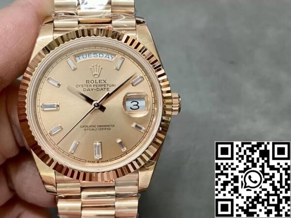 2 58 2 b2604cea 581f 4d9b abfe e1f18805cbcbc2 رولكس داي ديت M228235-0004 1:1 Best Edition GM Factory Gold Dial V2 Dial Diamond Dial