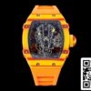 2 58 cf0c1bb4 6067 4a48 885f c6f2d290531a Richard Mille RM27-03 Rafael Nadal Tourbillon 1:1 Best Edition RM Factory Cinturino in gomma arancione