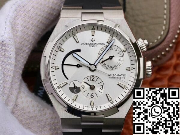 2 58 fc6b8947 13c2 4bb4 ad5b cf834b8cc151 Vacheron Constantin Overseas 47450/B01A-9226 1:1 Best Edition TWA Factory White Dial