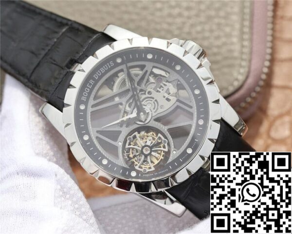 2 59 0a91f723 86e0 41e5 b242 333a3801e8b1 Roger Dubuis Excalibur RDDBEX0260 1:1 Best Edition JB Factory Skeleton Tourbillon Dial