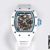 2 59 66439828 74fc 48df b0e4 1d7af0eca6a8 Richard Mille RM-055 1:1 Best Edition BBR Factory Λευκή κεραμική θήκη