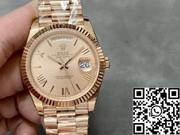 2 59 c26be755 ee4b 44a9 9345 a61a5dd39eca Rolex Day Date M228235-0001 1:1 Best Edition GM Factory Rose Gold V2