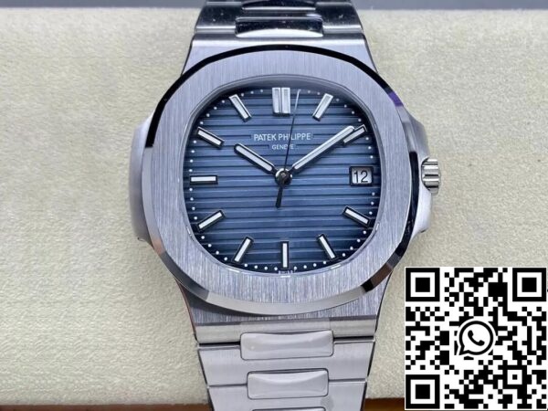 2 5 18c0ac12 6a73 4676 a69f ee8c81edcd4b Patek Philippe Nautilus 5811/1G-001 1:1 Best Edition 3K Factory kék számlap