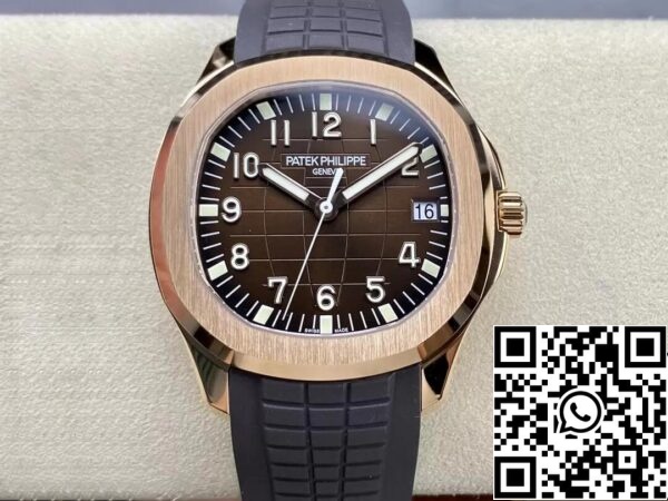 2 5 4cc92752 9a90 4dd2 a1dd 694dc0d2f1f8 Patek Philippe Aquanaut 5167R-001 1:1 Najlepsza edycja 3K Factory V2 Wersja Różowe złoto