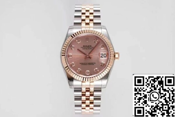 2 5 574dc5ad 8532 4903 a989 ba3f8cbe5927 Rolex Datejust m278271 1:1 Best Edition GS Factory Quadrante Rosa