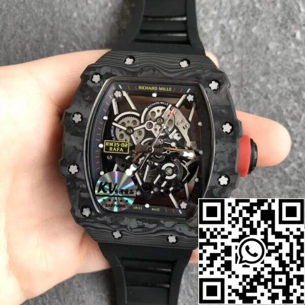 2 5 7a4dd7cd 4dd9 45aa 9c45 6ad5ea9a9944 Richard Mille RM35-02 1:1 Best Edition KV Factory V3 Black Strap