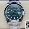 2 6 Rolex Datejust M126300-0019 41MM 1:1 Best Edition VS Factory Zöld számlap