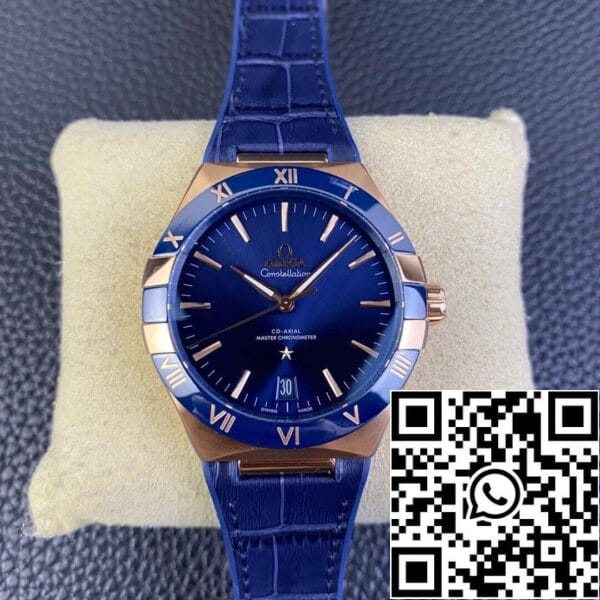 2 60 5134e9d4 a7c9 436b 8206 8befdbff8567 SBF Omega Constellation 131.63.41.21.03.001 1:1 Best Edition VS Factory Ceramic Bezel