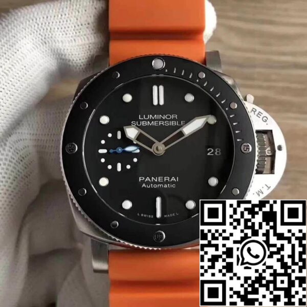 2 617 Panerai Luminor Submersible PAM1389 VS Factory 1:1 Best Edition Swiss ETA P9010