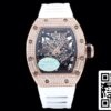 2 61 dec5e379 4762 4c39 a7de 560570e75939 Richard Mille RM035 Americas 1:1 Best Edition KV Factory Rose Gold Diamond Case