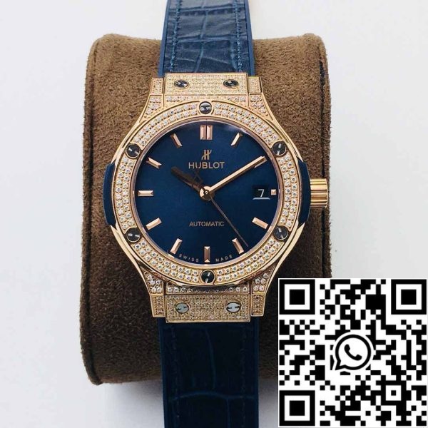 2 61 DEED66DE F112 433E 801F 698D16F96516 Hublot 클래식 퓨전 38MM 1:1 베스트 에디션 HB 팩토리 다이아몬드 케이스