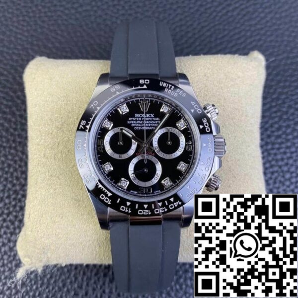 2 63 1a534e4e 1cb4 4b8e b660 ca8056a8e184 Rolex Cosmograph Daytona M116519LN-0025 1:1 Best Edition Puhdas Factory Musta Dial