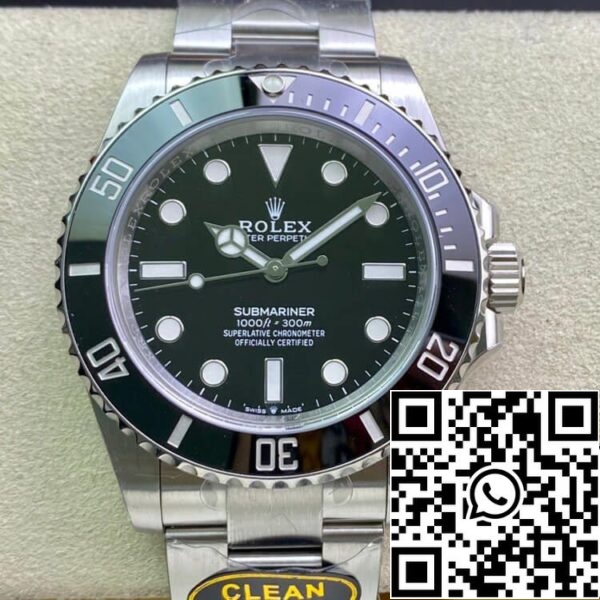 2 63 771e9d34 6135 48eb b3ff e0367df1bceb Rolex Submariner M124060-0001 41MM ohne Datum 3230 Uhrwerk Clean Factory Schwarzes Zifferblatt