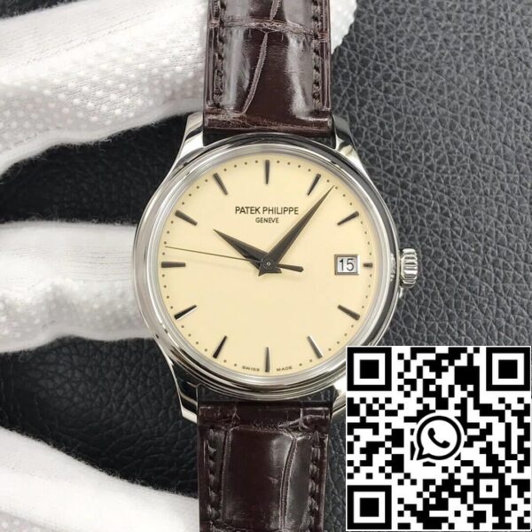 2 63 c7085f65 3f80 4143 919d 32c00ae306d2 Patek Philippe Calatrava 5227G-001 1:1 Best Edition 3K Factory Cinturino in pelle