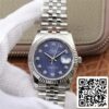 2 63 e4bce6e6 9a9b 4aa8 8bfa 7c4b22a60dd3 Rolex Datejust M126234-0037 1:1 Best Edition GM Factory z niebieską tarczą wysadzaną diamentami