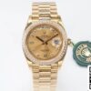 2 64 Rolex Day Date M128348RBR-0008 1:1 Best Edition EW Fabriek Diamond Dial