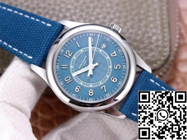 2 64 2 Patek Philippe Calatrava 6007A-001 1:1 Best Edition ZF Factory Blue Dial