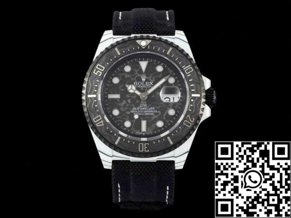 2 64 782cf157 040b 4044 b859 ee42c4757907 Rolex Sea-Dweller 1:1 Najboljša izdaja Diw Factory Carbon Fiber Black Strap