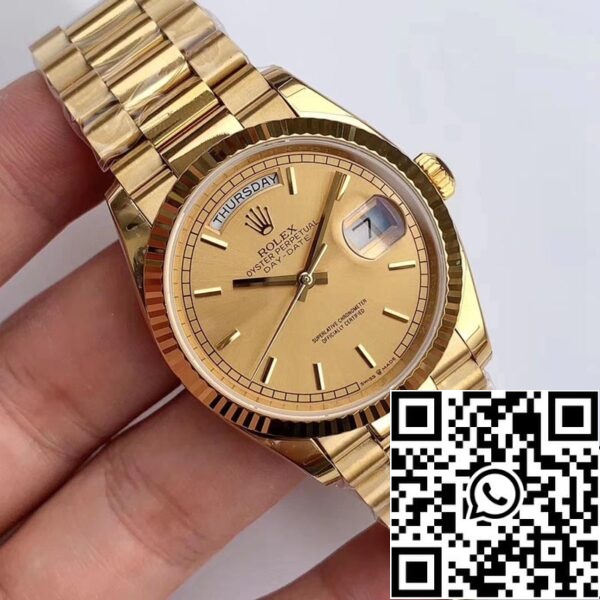 2 64 7c426e77 926c 4b60 bbb1 c77fe4a85ce6 Rolex Day Date M128238-0045 1:1 Best Edition EW Factory pezsgő számlap svájci ETA3255